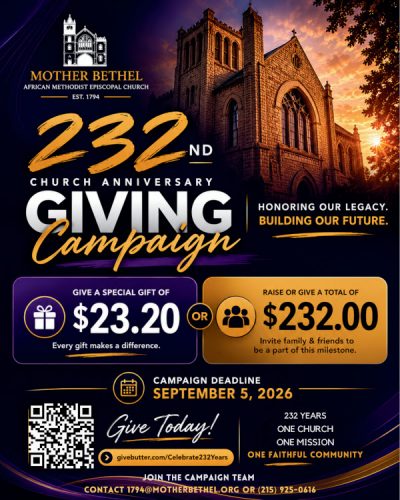 MB Giving Anniversary